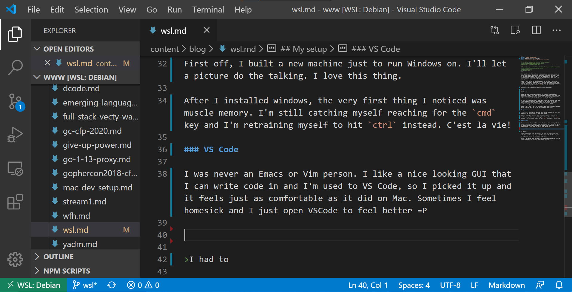 VSCode Screenshot